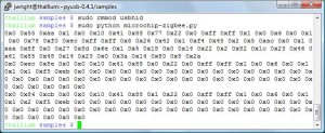 Linux Microchip Zena data, isn't it beautiful?